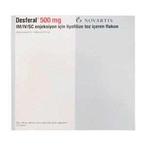 Desferal 500mg Novartis 10 lọ