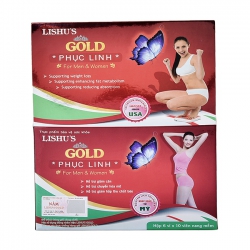Giảm cân Phục Linh Gold Lishu's | Hộp 60 viên