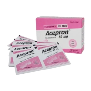 Acepron 80mg Pharimexco 20 gói x 1.5g