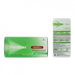 Paralmax Cảm Cúm Boston Pharma 10 vỉ x 12 viên