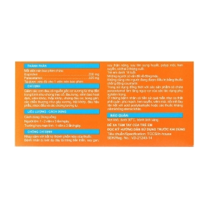 Paralmax Pain Boston Pharma 10 vỉ x 12 viên