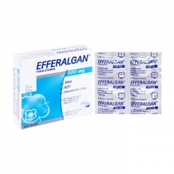Thuốc giảm đau hạ sốt Efferalgan 500 Thuốc giảm đau hạ sốt Efferalgan 500