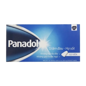 Panadol 500mg GSK 10 vỉ x 12 viên