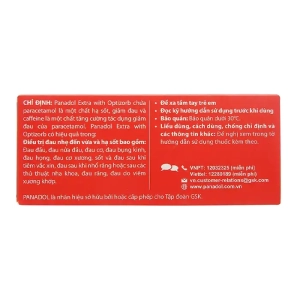 Panadol Extra With Optizorb GSK 12 vỉ x 10 viên Panadol Extra With Optizorb GSK 12 vỉ x 10 viên