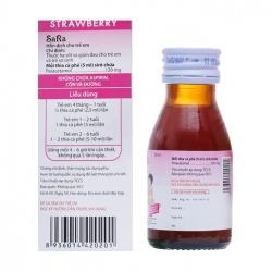 Thuốc giảm đau hạ sốt Sara 120mg | Chai 30ml Thuốc giảm đau hạ sốt Sara 120mg | Chai 30ml