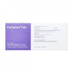 Partamol Tab. 500mg Stellapharm 10 vỉ x 10 viên Partamol Tab. 500mg Stellapharm 10 vỉ x 10 viên