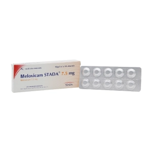 Meloxicam Stada 7.5mg 5 vỉ x 10 viên Meloxicam Stada 7.5mg 5 vỉ x 10 viên