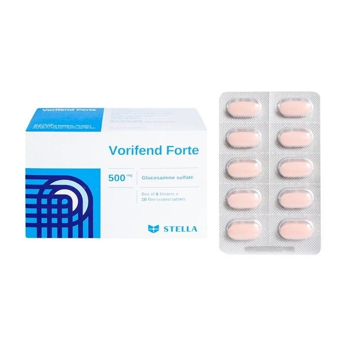 Vorifend Forte 500mg Stellapharm 6 vỉ x 10 viên Vorifend Forte 500mg Stellapharm 6 vỉ x 10 viên