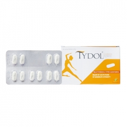 Thuốc giảm đau Tydol Codeine Forte OPV - Hộp 10 vỉ x 10 viên