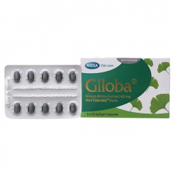 Thuốc bổ não Mega Giloba 40mg, Hộp 30 viên Thuốc bổ não Mega Giloba 40mg, Hộp 30 viên