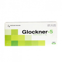 Thuốc Glockner 5mg,  Methimazol 5mg, 100 viên