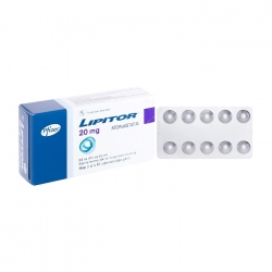 Lipitor 20mg Pfizer 3 vỉ x 10 viên