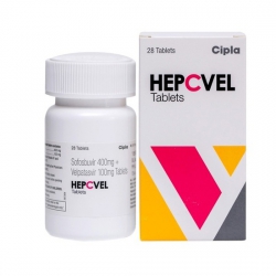 Thuốc Cipla Hepcvel, Hộp 28 viên