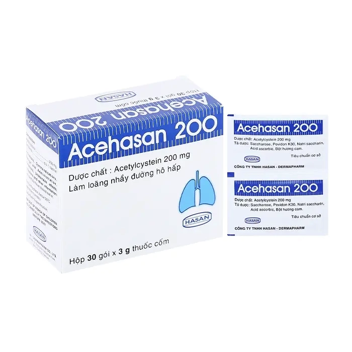 Acehasan 200 Hasan 30 gói x 3g Acehasan 200 Hasan 30 gói x 3g
