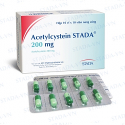 Thuốc ho Acetylcystein STADA 200 mg Thuốc ho Acetylcystein STADA 200 mg