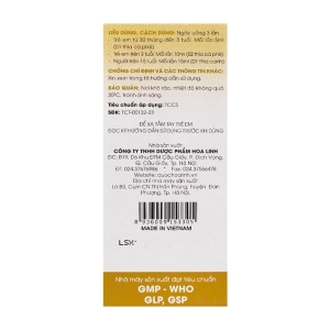 Thuốc Ho Bổ Phế Bảo Thanh NS Hoa Linh 125ml