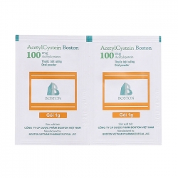  Acetylcystein Boston 100mg, Hộp 30 gói