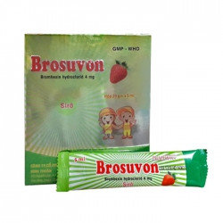 Thuốc hô hấp Brosuvon 4mg 20 gói Phapharco