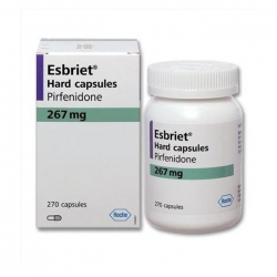 Thuốc điều trị xơ phổi Roche Esbriet 267mg, Hộp 270 viên Thuốc điều trị xơ phổi Roche Esbriet 267mg, Hộp 270 viên