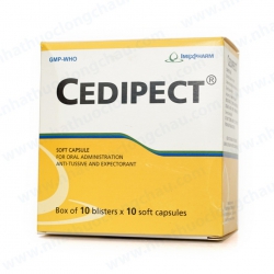 Thuốc hô hấp Imexpharm Cedipect 100mg, Hộp 100 viên