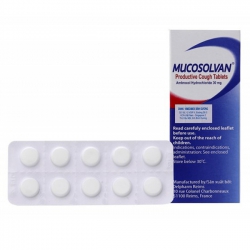 Thuốc ho Mucosolvan 30mg, Hộp 20 viên