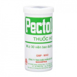 Thuốc ho Sagopha Pectol viên, Chai 30 viên Thuốc ho Sagopha Pectol viên, Chai 30 viên