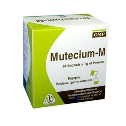 Thuốc hỗ trợ tiêu hóa Mutecium-M | Hộp 30 gói x 1g
