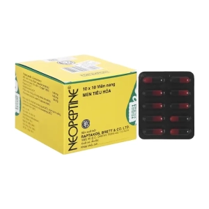 Neopeptine Raptakos 10 vỉ x 10 viên Neopeptine Raptakos 10 vỉ x 10 viên