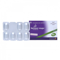 Nexium Mups 40mg Astra Zeneca 2 vỉ x 7 viên
