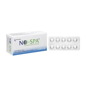 No-spa 40mg Sanofi 5 vỉ x 10 viên (Drotaverine hydrochloride)
