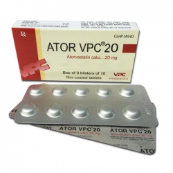 Ator VPC 20mg, Hộp 30 viên