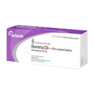 Remirta 45mg Actavis 3 vỉ x 10 viên Remirta 45mg Actavis 3 vỉ x 10 viên