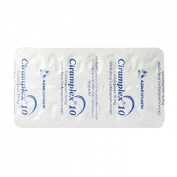 Ciramplex 10 Agimexpharm 2 vỉ x 14 viên Ciramplex 10 Agimexpharm 2 vỉ x 14 viên