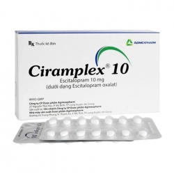 Ciramplex 10 Agimexpharm 2 vỉ x 14 viên Ciramplex 10 Agimexpharm 2 vỉ x 14 viên