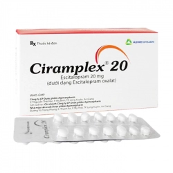 Ciramplex 20 Agimexpharm 2 vỉ x 14 viên Ciramplex 20 Agimexpharm 2 vỉ x 14 viên