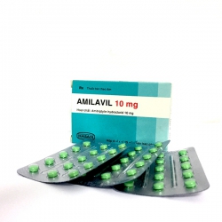 Amilavil 10mg Hasan, Hộp 4 vỉ x 15 viên