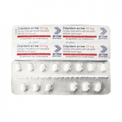 Zolpidem 10mg Arrow 2 vỉ x 14 viên Zolpidem 10mg Arrow 2 vỉ x 14 viên