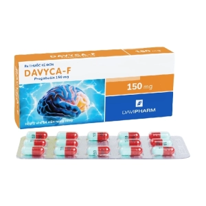 Davyca-F 150mg Davipharm 2 vỉ x 14 viên (Pregabaline)
