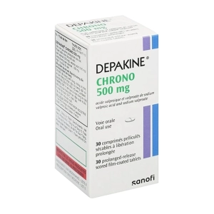 Depakine Chrono 500mg Sanofi 30 viên (Valproat)