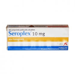 Seroplex 10mg Lundbeck 2 vỉ x 14 viên (Escitalopram) Seroplex 10mg Lundbeck 2 vỉ x 14 viên (Escitalopram)