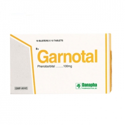 Thuốc hướng thần Garnotal, Hộp 100 viên