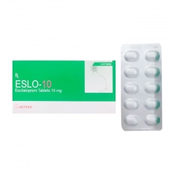 Eslo-10 Hetero Drugs 3 vỉ x 10 viên