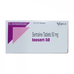 Thuốc hướng thần Ipca Inosert 50mg, Hộp 28 viên