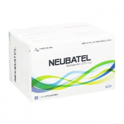 Neubatel 300mg DaviPharm 10 vỉ x 10 viên – Điều trị bệnh động kinh Neubatel 300mg DaviPharm 10 vỉ x 10 viên – Điều trị bệnh động kinh