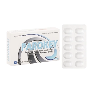 Parokey 20mg Davipharm 3 vỉ x 10 viên (Paroxetine)