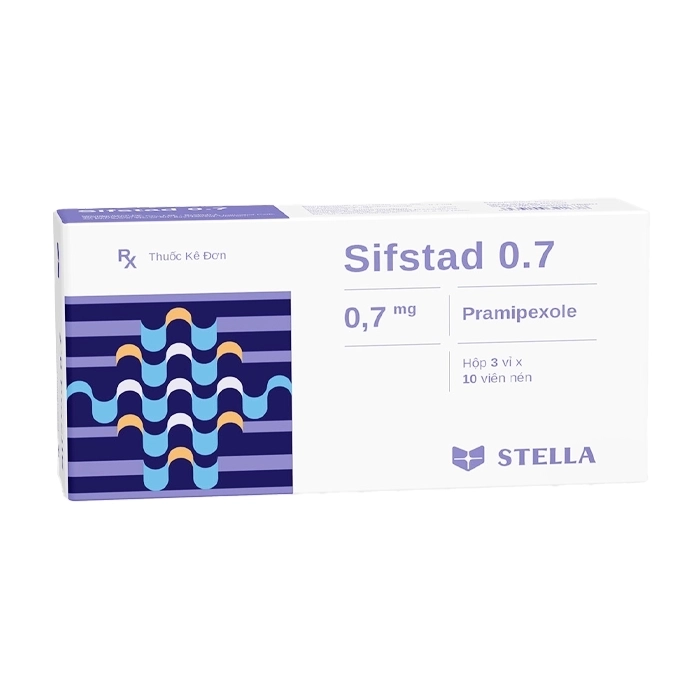 Sifstad 0.7 Stellapharm 3 vỉ x 10 viên Sifstad 0.7 Stellapharm 3 vỉ x 10 viên