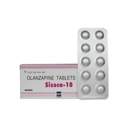 Thuốc hướng thần SIZOCA -10 Olanzapin 10mg