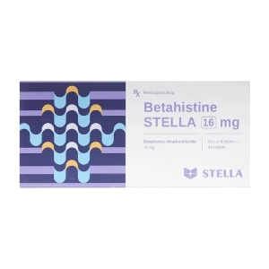 Betahistine Stella 16mg 5 vỉ x 10 viên Betahistine Stella 16mg 5 vỉ x 10 viên
