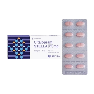 Citalopram Stella 20mg 3 vỉ x 10 viên (Citalopram)