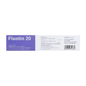 Fluotin 20 Stellapharm 2 vỉ x 10 viên Fluotin 20 Stellapharm 2 vỉ x 10 viên